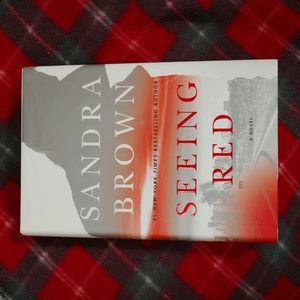 "SEEING RED" Thriller Book Like New By Sandra Brown